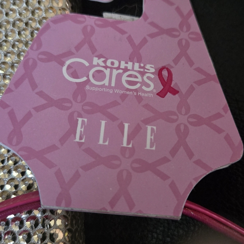 mark. Gold Glittery Wristlette with Pink Lip Gloss & Elle Bow Headband - Picture 6 of 7